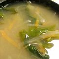 クックZ69KDS☆'s cooksnap of when they made 離乳食後期　にんじん大根ほうれん草味噌汁.