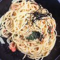 はーちゃん03's cooksnap of when they made 簡単美味しい！たらこスパ.
