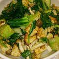 ラブソラ♪'s cooksnap of when they made 揚げ里芋と小松菜の胡麻和え.