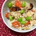 ふたごゆき's cooksnap of when they made 簡単☆鶏と椎茸の炊き込みご飯.