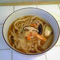 eimus's cooksnap of when they made 風邪をひいたら×××元気うどん！.