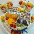 RONAKUNA's cooksnap of when they made 簡単焼かない♪プリンケーキ♪クリスマス.