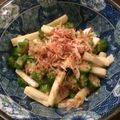 うさちゃんとワンワン's cooksnap of when they made 簡単！オクラと長芋のネバネバサラダ.