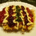 ジョングレ's cooksnap of when they made 子どもに大ウケ♪デコお好み焼き.
