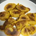 ななたそママ's cooksnap of when they made 卵不使用*かぼちゃホットケーキ*離乳食.