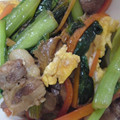 kira★★'s cooksnap of when they made 野菜たっぷり！豚肉と小松菜の炒めもの☆.