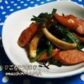 えまっちママ's cooksnap of when they made ほうれん草とウインナーのバターソテー♡.
