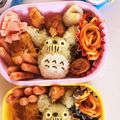 幼稚園組's cooksnap of when they made カラフルトトロ〜♪キャラ弁.