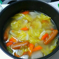 市原のご飯's cooksnap of when they made キャベツとソーセージのポトフ.