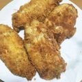なつ吉♪'s cooksnap of when they made 簡単☆娘も大好き！ささみチーズカツ♪♪.