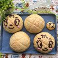 yurizumi's cooksnap of when they made メロンパン&メロンパンナちゃん☆.