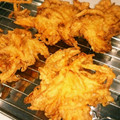ゆりにゃん☆'s cooksnap of when they made 鶏むね肉と玉ねぎのサクふわ！かき揚げ.