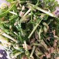 DHA's cooksnap of when they made 水菜ときゅうりのツナマヨぽんサラダ✿.