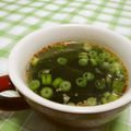 赤い電話's cooksnap of when they made ☆超簡単！ピリ辛わかめスープ☆.