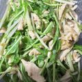にちか's cooksnap of when they made 海苔の佃煮ｄｅ水菜の海苔わさマヨサラダ.