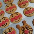 モハルレ's cooksnap of when they made アンパンマンクッキー.