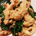 curisupin's cooksnap of when they made 豚とほうれん草のオイバター炒め☆.