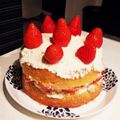 ヒマヒナママ's cooksnap of when they made 基本の☆スポンジケーキ(共立て編).