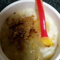 ろぜりん's cooksnap of when they made 離乳食中期✿さつまいもとバナナのパン粥.