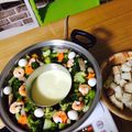 こころんくるみん's cooksnap of when they made お鍋でチーズフォンデュ.