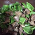 rism's cooksnap of when they made 激安おつまみ★砂肝ネギピー塩炒め.