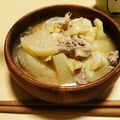 エルシャール's cooksnap of when they made 温まる~（●＾o＾●）絶品♪牛乳鍋.