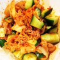 ちはるき27's cooksnap of when they made 3分で完成☆キュウリのキムチ和え.