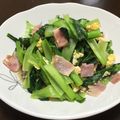 ☆さっちー☆☆'s cooksnap of when they made 10分であと一品　チンゲン菜と卵の中華炒.