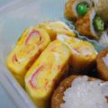 サオリ's cooksnap of when they made お弁当に♪かにかま入り卵焼き.