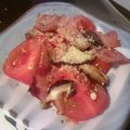tamotan∞'s cooksnap of when they made 簡単過ぎおつまみ　ベーコン✿トマト茸.