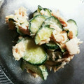 500k's cooksnap of when they made 簡単きゅうりとツナのマヨサラダ.