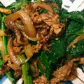 新米ごはん's cooksnap of when they made 新鮮簡単牛肉とほうれん草のゴマ和え.
