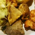 ダウリ's cooksnap of when they made 免疫力up ☆蓮根の唐揚げ！.