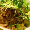 sarah_f's cooksnap of when they made 1:1:1:1のナスと豚の甘辛丼.