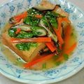 よこひぃ's cooksnap of when they made 絹揚げのセロリ風味煮.