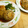 しのばぁたん's cooksnap of when they made おからもちで♪蓮根のはさみ焼き　甘酢あん.