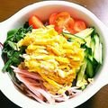 ◇ひびき◇'s cooksnap of when they made 妊婦さん必見！白滝で冷やし中華.