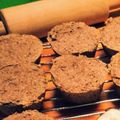 reureureu's cooksnap of when they made 緑茶おからマフィン(サイリウム入り).
