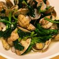 さえみゆ's cooksnap of when they made 簡単！あさりとほうれん草ガーリック炒め.