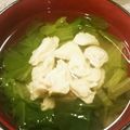 sakusakumi's cooksnap of when they made 鶏胸肉しっとり☆レタスとセロリのスープ.