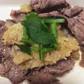 クックUXBESS☆'s cooksnap of when they made 牛肉のバター炒め大根おろしがけ◡̈.