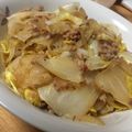 く〜じら♪'s cooksnap of when they made ＊白菜とひき肉のみそ炒め＊.