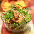 ぽっぽぺぺ's cooksnap of when they made 水菜とさつま揚げのごま醤油和え☆.