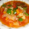 mizuho200's cooksnap of when they made 簡単♪残り物でミネストローネ☆.