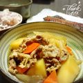 マイポ☆'s cooksnap of when they made 肉じゃが.