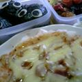 ひぢき's cooksnap of when they made お正月にも！？もちピザ☆.