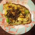 inLondon's cooksnap of when they made ポテトと胡瓜と枝豆のトースト.