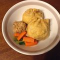 nonnorinon's cooksnap of when they made 豚ひきと春雨の巾着煮.