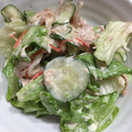 クックはなん☆'s cooksnap of when they made 簡単！レタスときゅうりのツナサラダ.