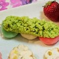 ルミちょ's cooksnap of when they made ひな祭りにも✼白玉で3色お団子！！.